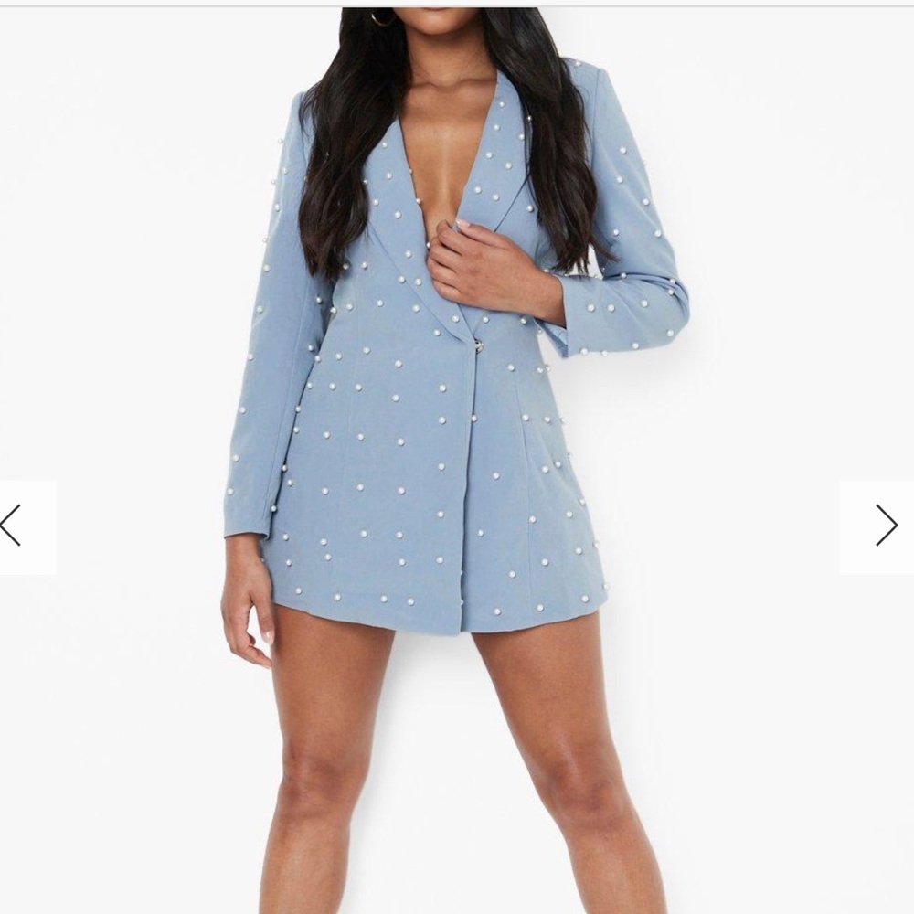 Boohoo Pearl dress